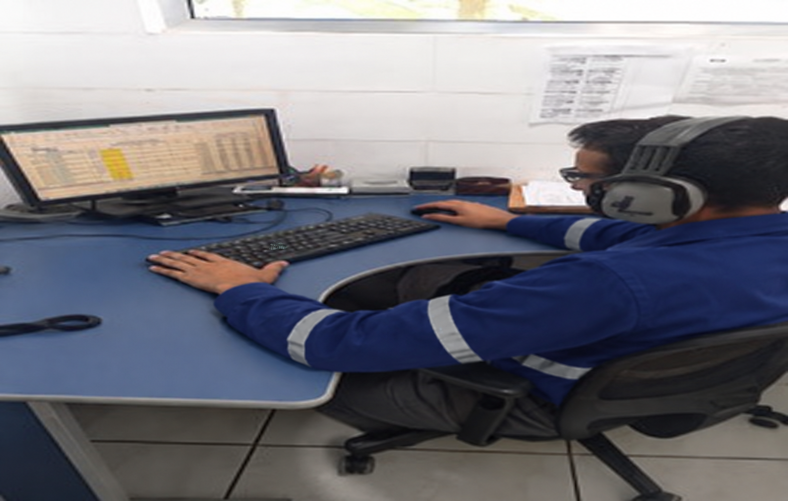 Monitoramento de processo industrial